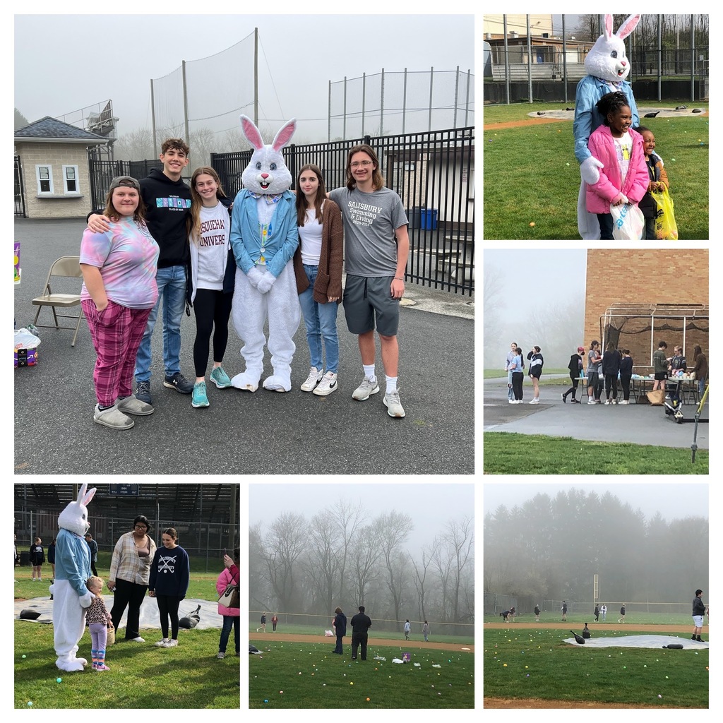 A few pictures from the National Honor Society Egg Hunt