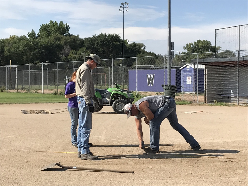 Two men working