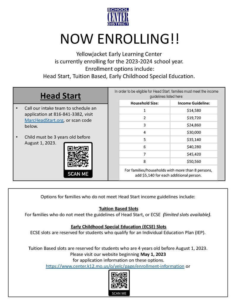 YELC Enrollment