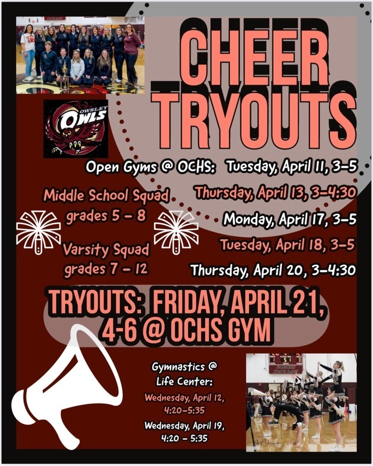 Cheer Tryouts