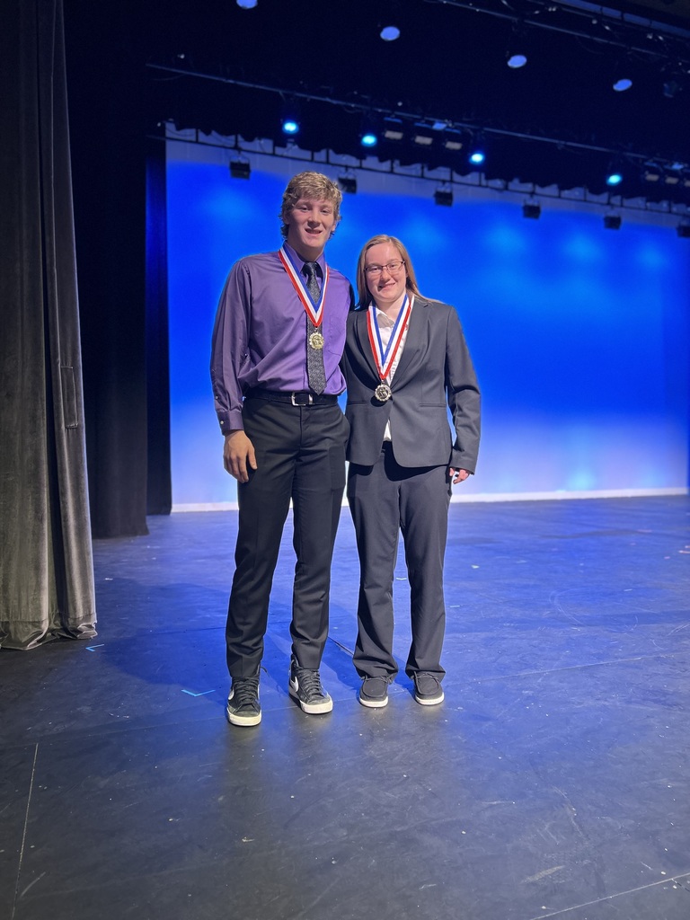 congratulating our Ellsworth Representatives for the Middle Border Scholar Athlete? Male Representative - Anthony Madsen Female Representative - Ashlyn Townsend We are proud of all of your accomplishments, both academic and athletic! Panther Pride!