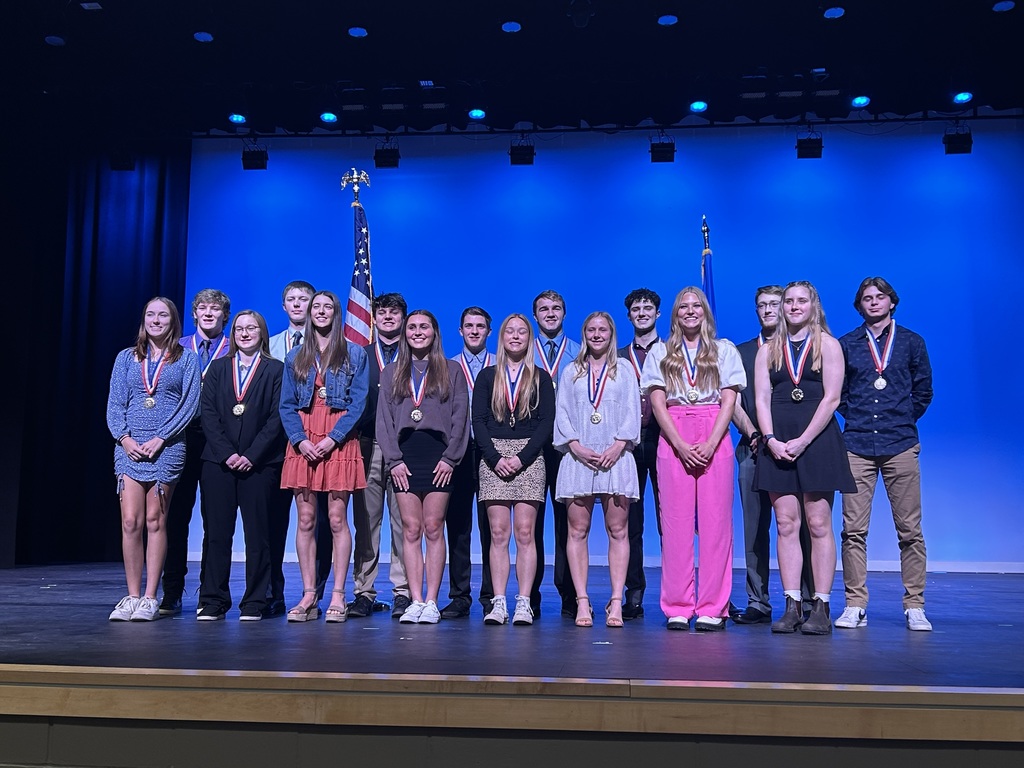congratulating our Ellsworth Representatives for the Middle Border Scholar Athlete? Male Representative - Anthony Madsen Female Representative - Ashlyn Townsend We are proud of all of your accomplishments, both academic and athletic! Panther Pride!