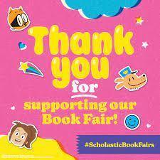 Thank you for supporting our book fair!!