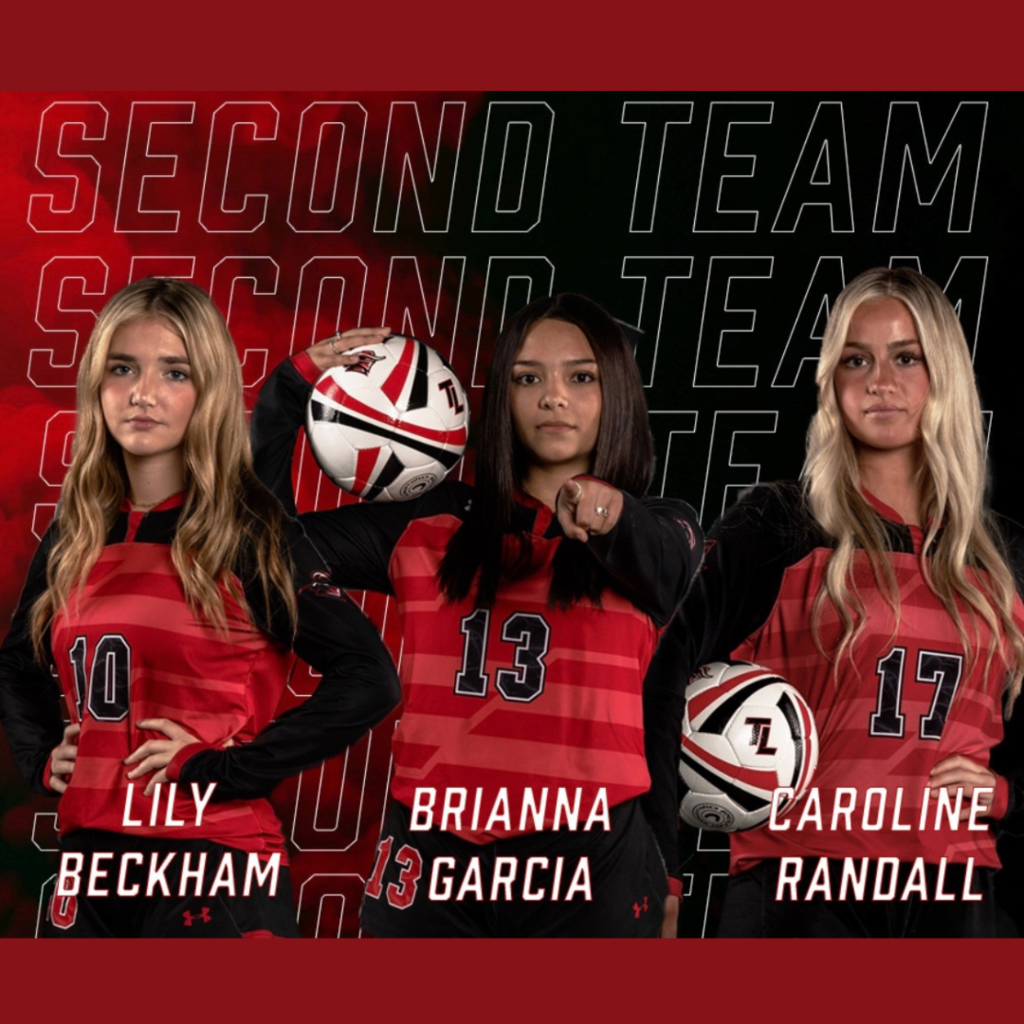 Second Team: Lily Beckham, Brianna Garcia, Caroline Randall