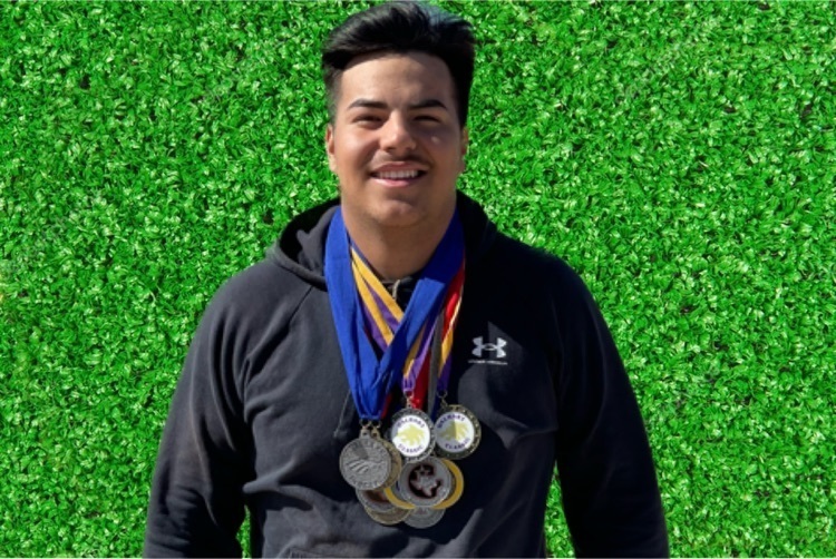 Yiovani Orrantia area qualifier in Shot and Discus
