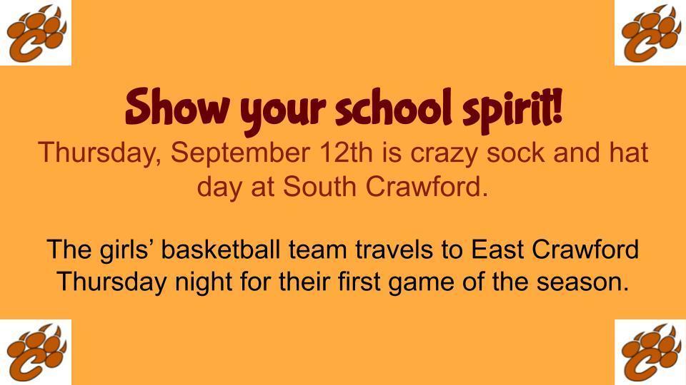 Crazy Sock and Hat Day at SCE