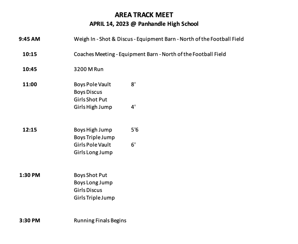 Area Track