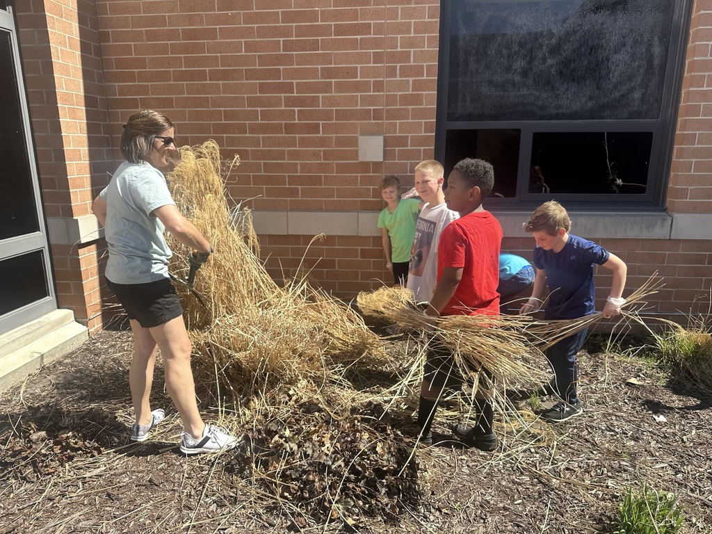 gardening 2nd graders