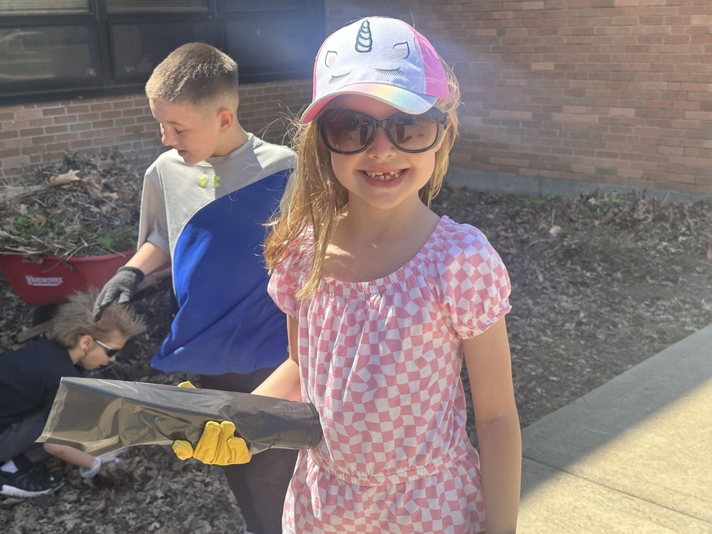gardening 2nd graders