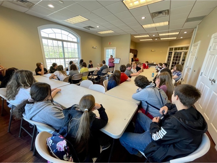 OCMS students visited the Owsley County Public Library today to learn about their services and get a library card.