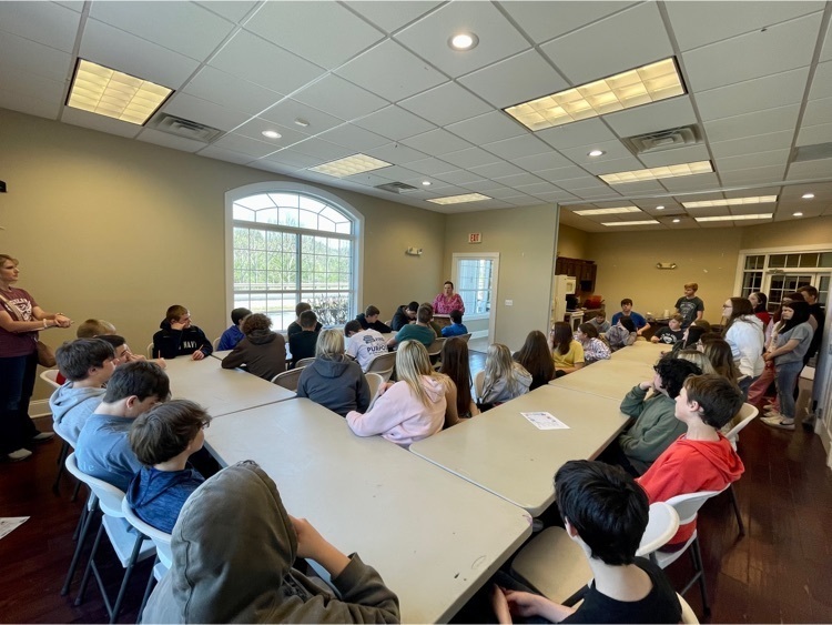 OCMS students visited the Owsley County Public Library today to learn about their services and get a library card.