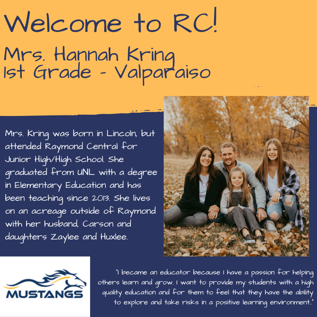 Hannah Kring - New Staff