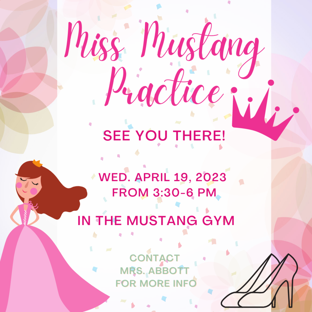 Miss Mustang practice