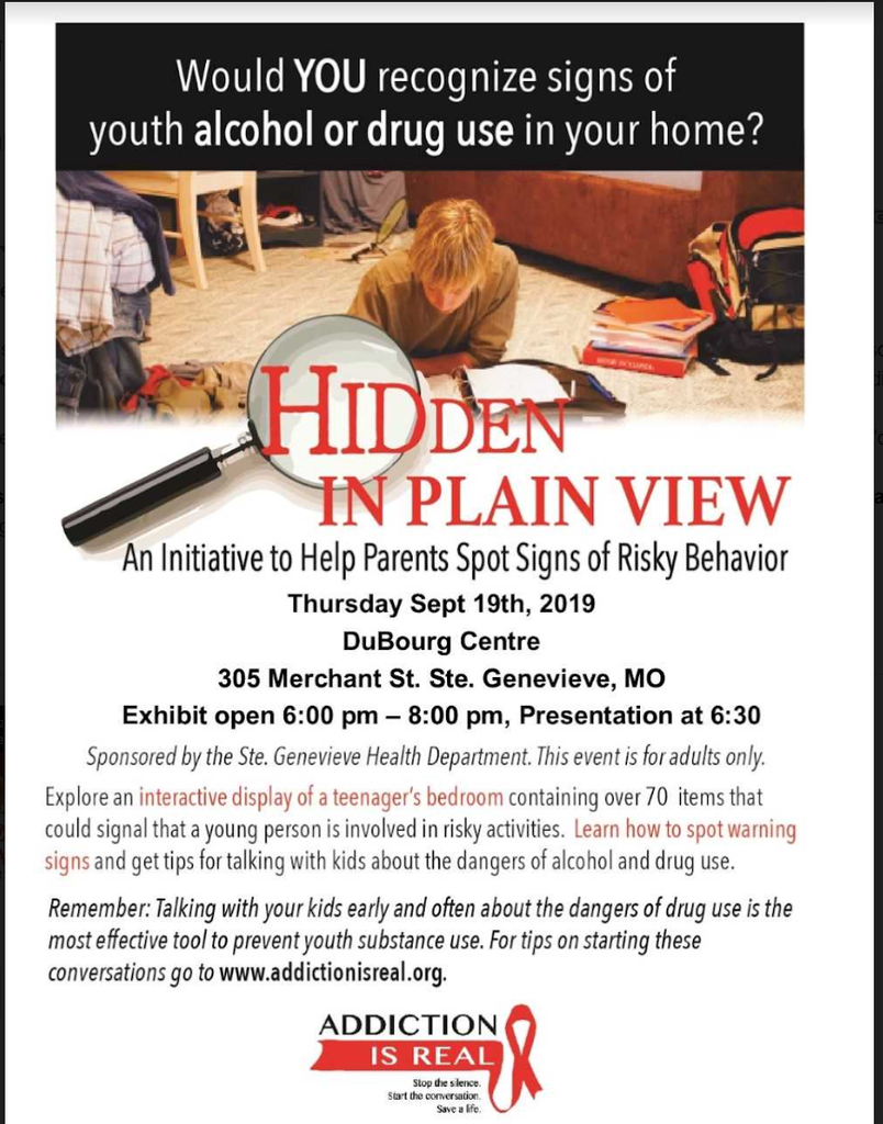 "Hidden In Plain View" Sept. 19, 2019