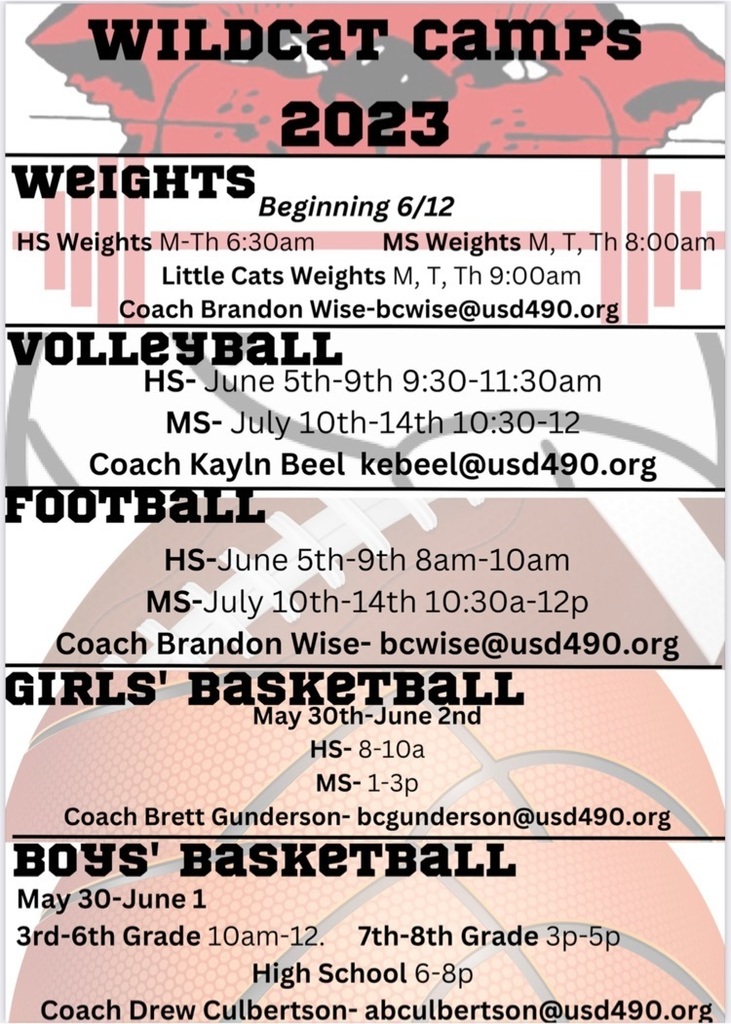 Camp Dates