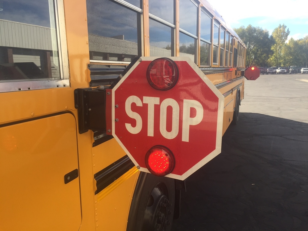 bus stop sign