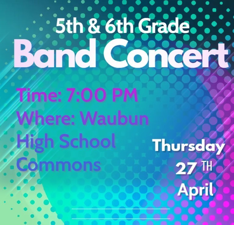 5th and 6th Grade concert
