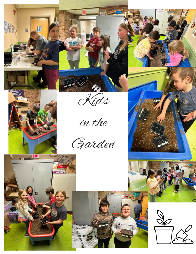 kids in the garden