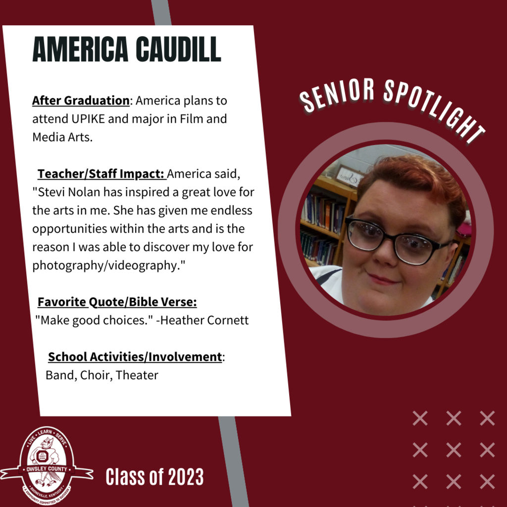 Senior Spotlight-America Caudill