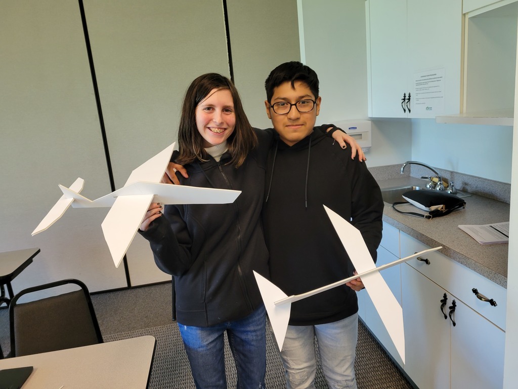 Today LHS support students attended the Carnegie Hall FabLab at the Career Link center in Gettysburg. They got to use Inkscape to design gliders and key tags. They then printed them out on a laser printer. Students had a fun time learning the design process and seeing the end result. 