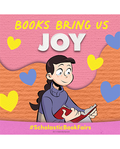 Books bring us joy