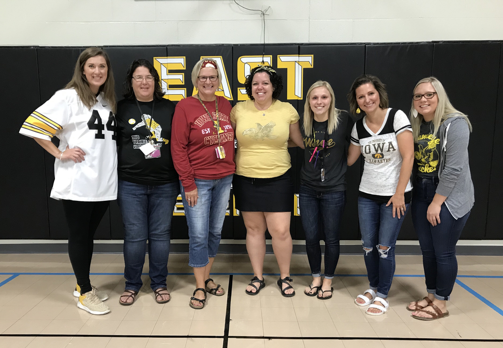 MP East CyHawk Tailgate Game Day is fun for all ages! Go Iowa! Go Iowa State! ❤️🏈💛#mphawks