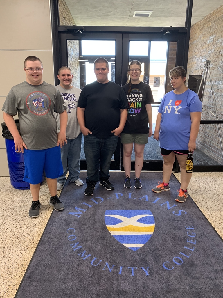 ESU 16 Owls touring MPCc remodeled building.