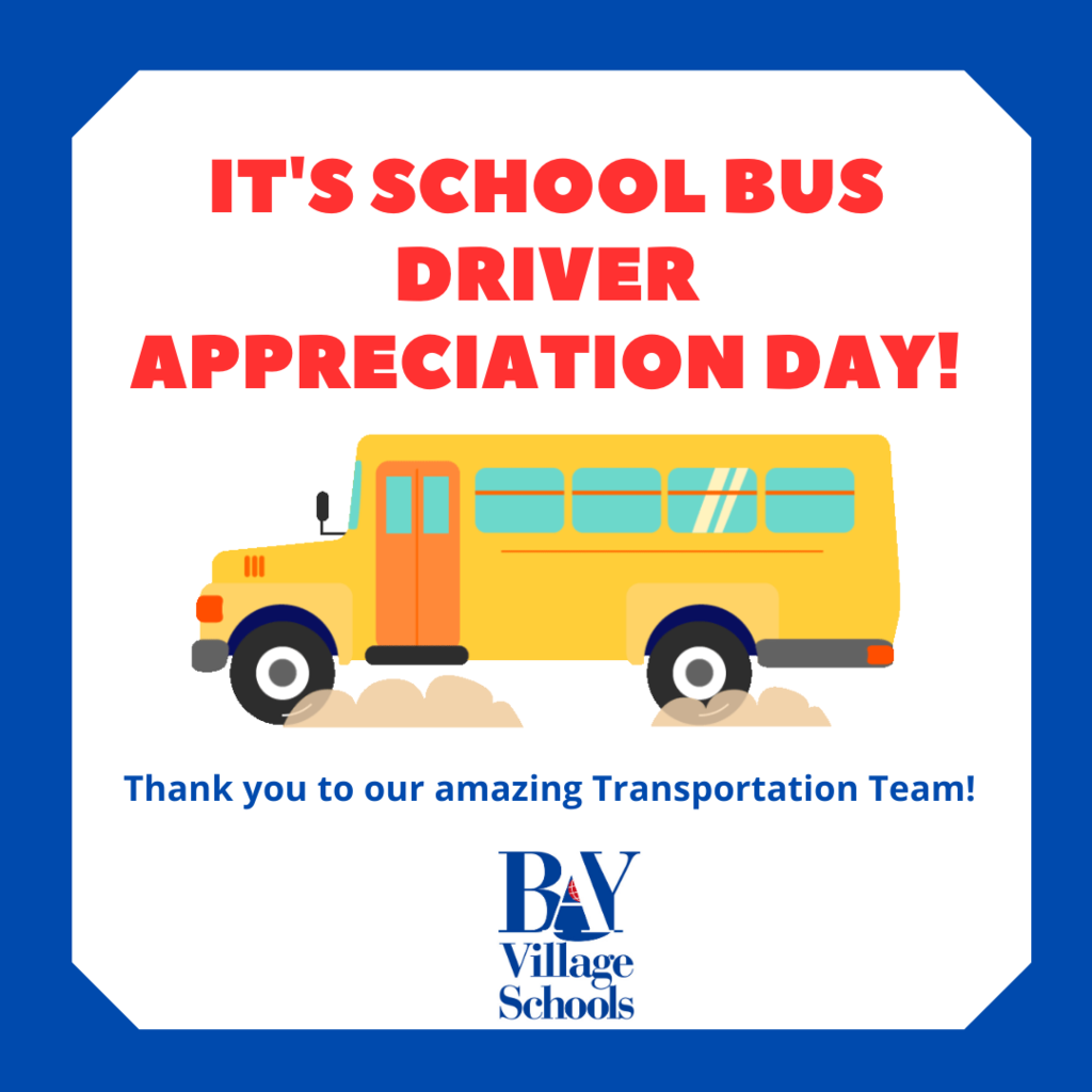 School bus driver day flyer