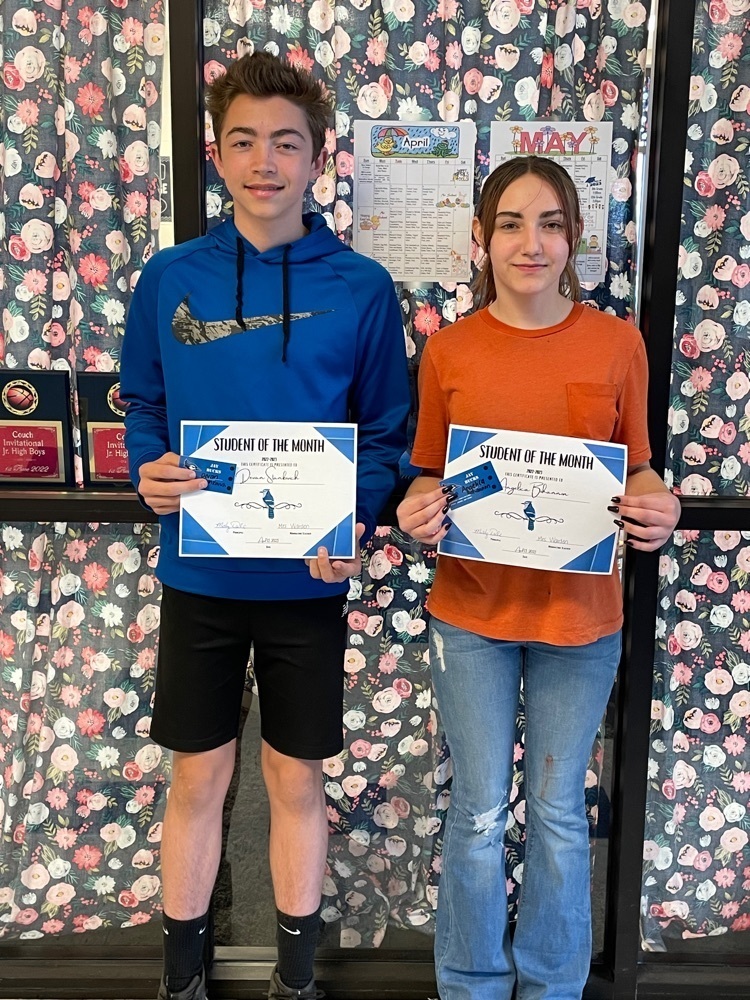 student of the month