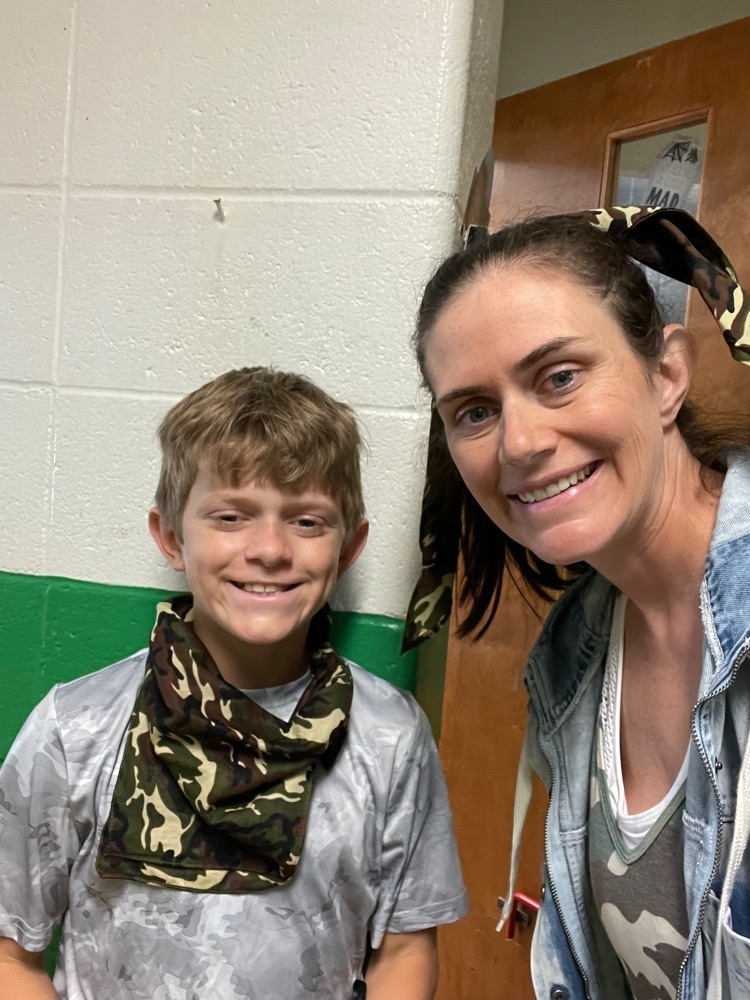 mom and son