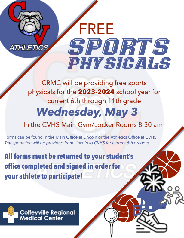 Free Sports Physicals