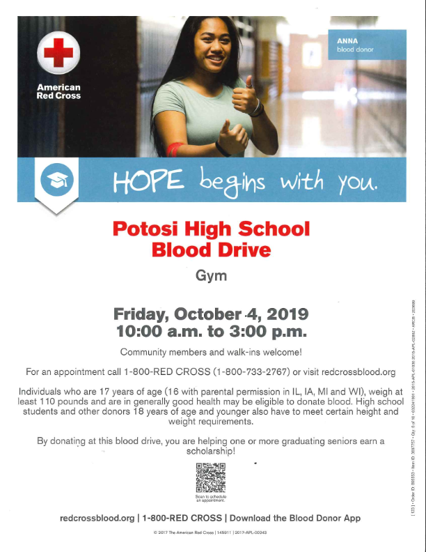 Blood Drive Flyer