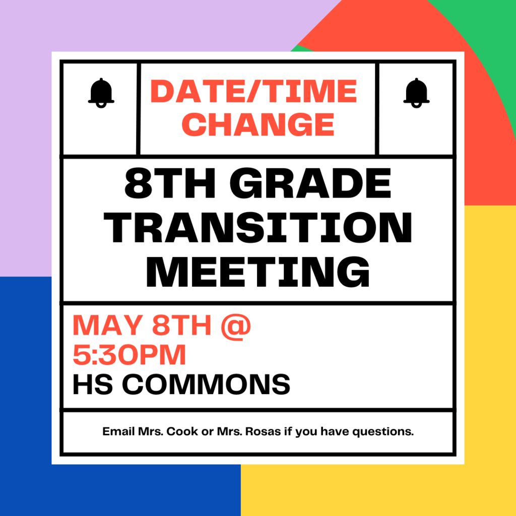 8th Grade transition