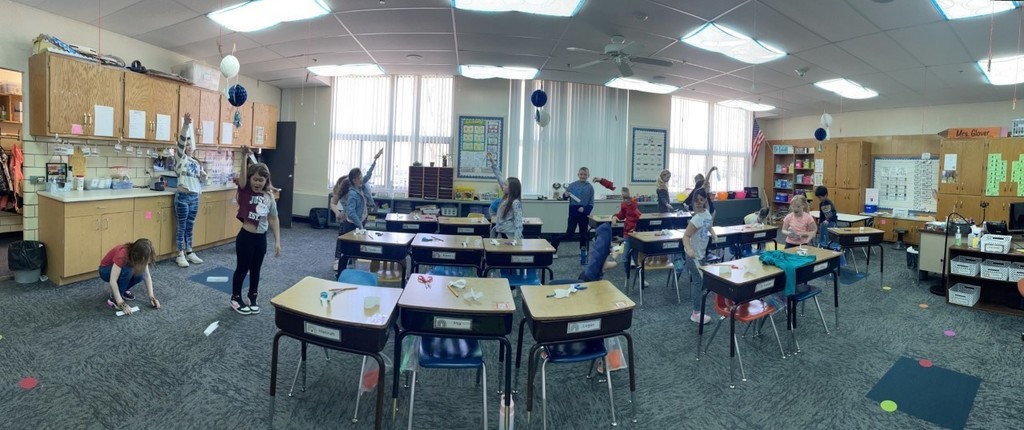 2nd grade is learning about seed dispersal