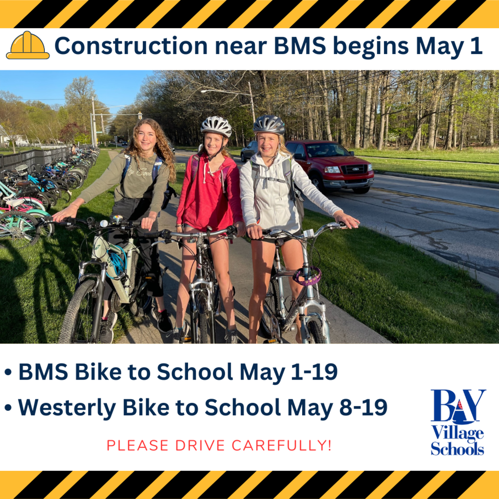 Construction and Bike to School Update Image