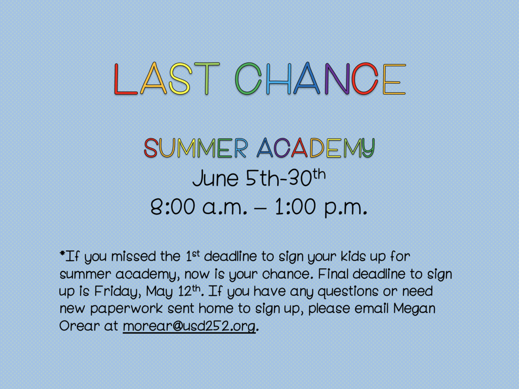 last chance