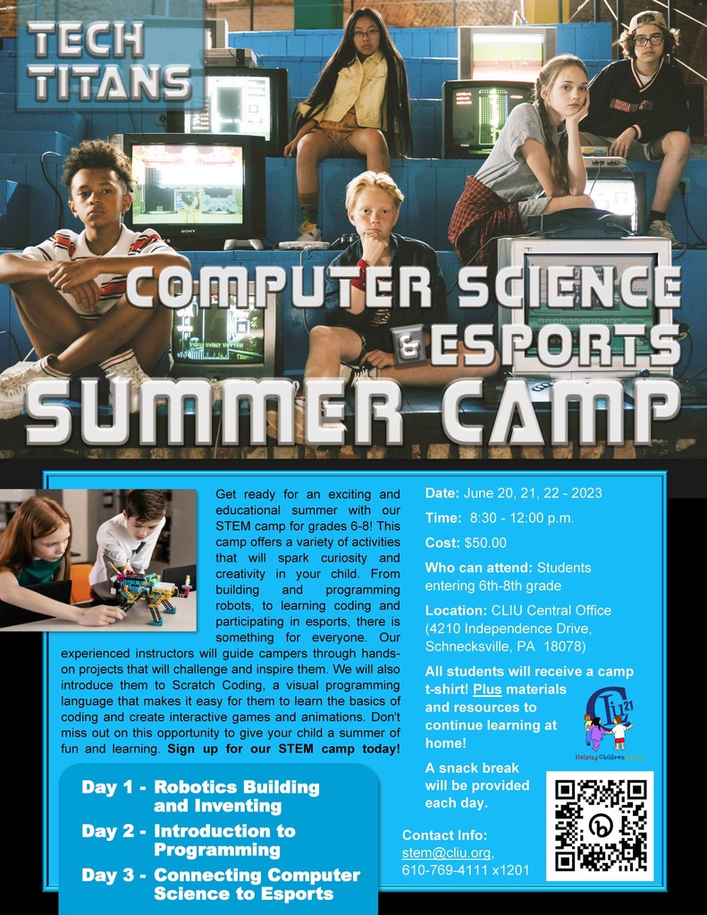 Tech Titans Camp Gr 6-8