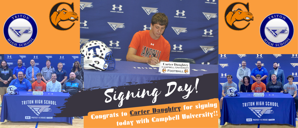 Carter Daughtry Signing Day!