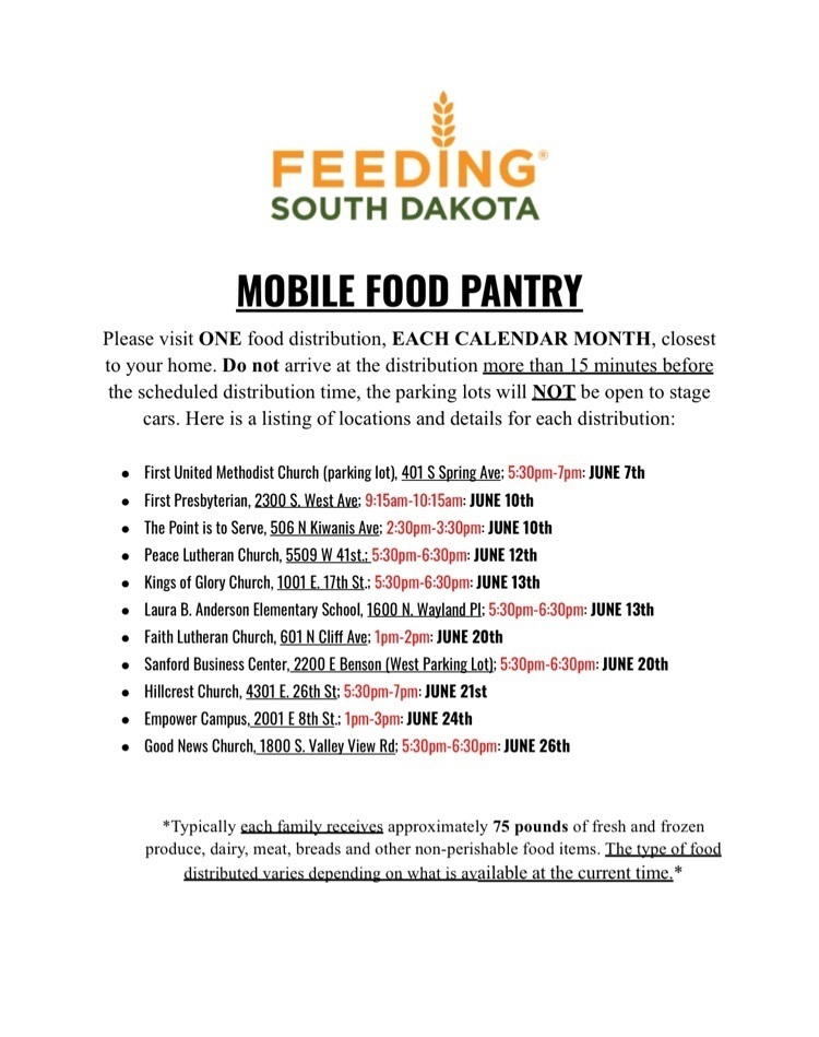 mobile food pantry