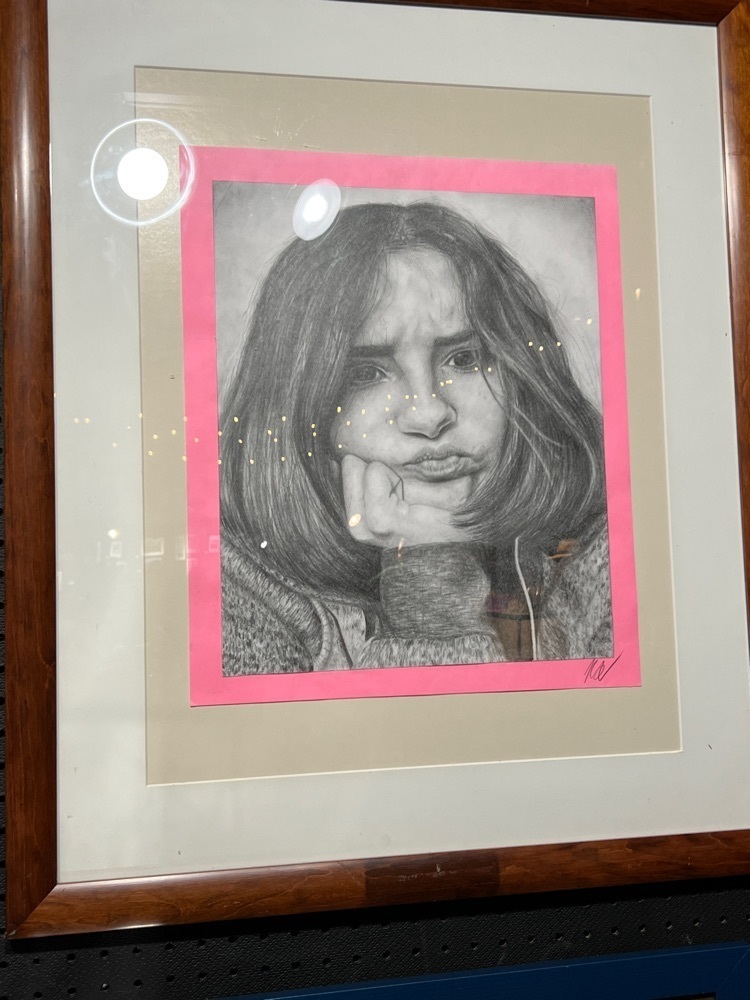 Congratulations to Mia Conway (3rd place winner) and Nicole Arzayus (1st place & Judges Choice Award) for their entry and awards in the St. Francis Festival of the Arts. Beautiful work!