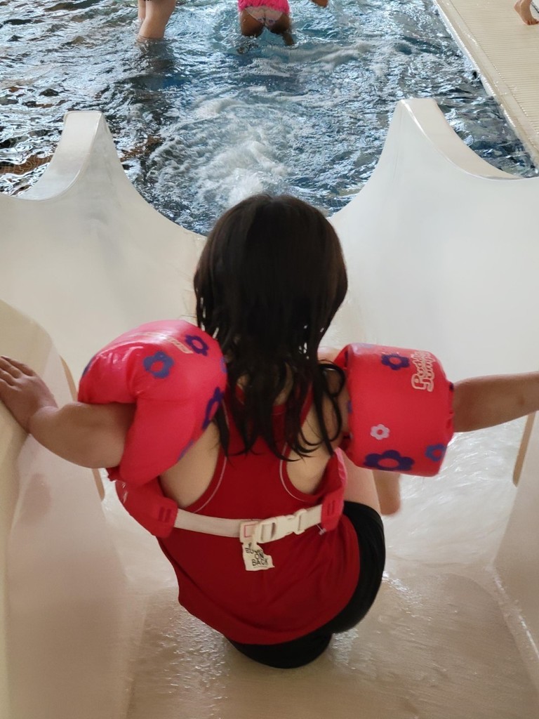 Child on slide