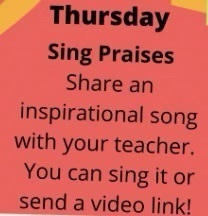 Sing or share a song 