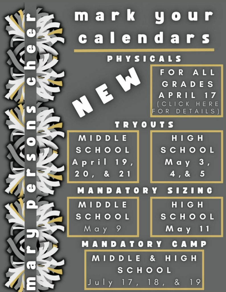 Cheerleading Tryouts