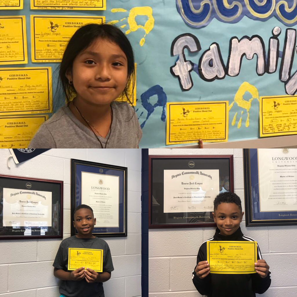 CCES Duke Shoutouts