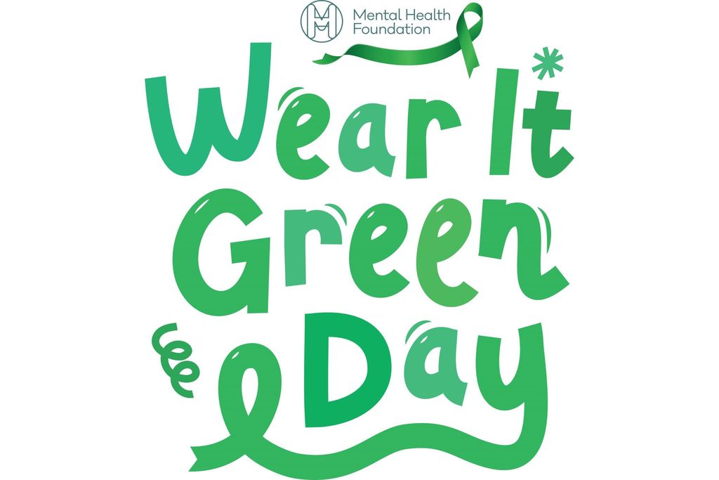 Wear Green Mental health awareness month image