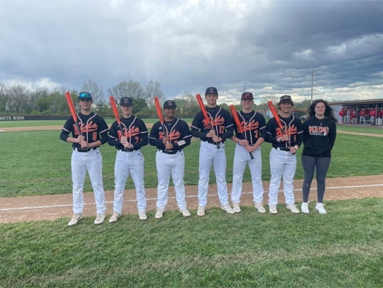 NAHS senior baseball players