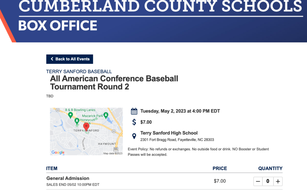 BB Game Link for tickets