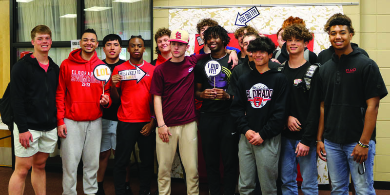 College Signing Day group photo