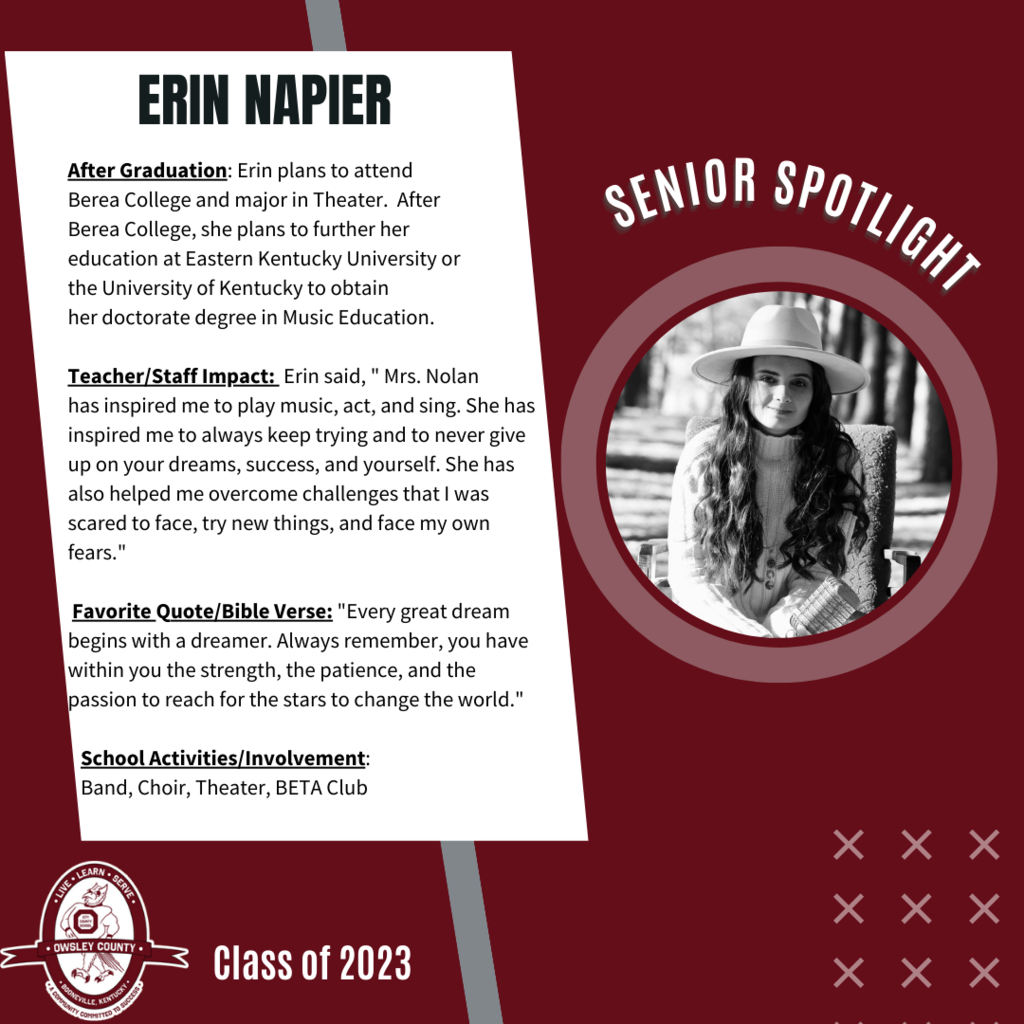Senior Spotlight-Erin Napier