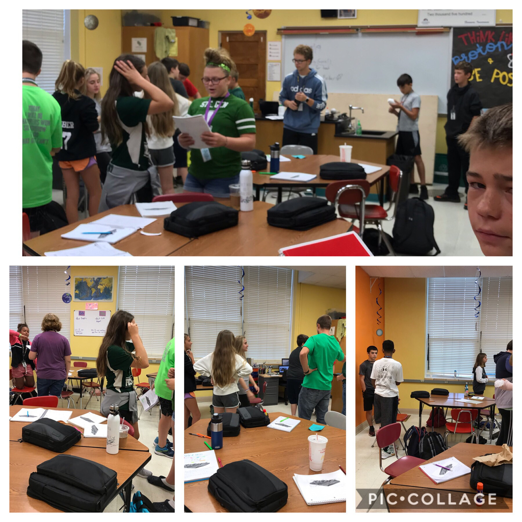 This is what is happening in Mr.Roth’s classroom mix-pair-share #sgmsrocks #sgmsfamily